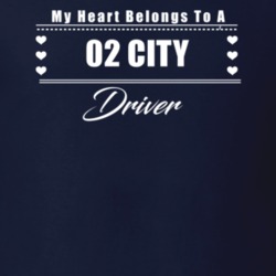 My Heart Belongs To A 2002 City Driver Dark Color T Shirt