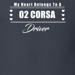My Heart Belongs To A 2002 Corsa Driver Dark Color T Shirt