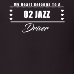 My Heart Belongs To A 2002 Jazz Driver Dark Color T Shirt