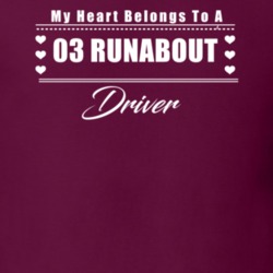 My Heart Belongs To A 1903 Runabout Driver Dark Color T Shirt