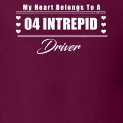 My Heart Belongs To A 2004 Intrepid Driver Dark Color T Shirt
