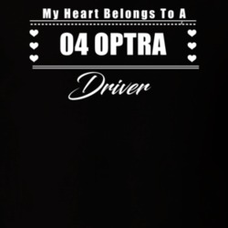 My Heart Belongs To A 2004 Optra Driver Dark Color T Shirt