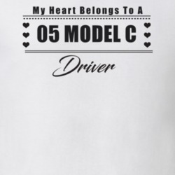 My Heart Belongs To A 1905 Model C Driver Light Color T Shirt