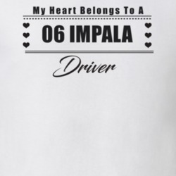 My Heart Belongs To A 2006 Impala Driver Light Color T Shirt