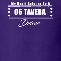 My Heart Belongs To A 2006 Tavera Driver Dark Color T Shirt