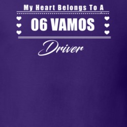 My Heart Belongs To A 2006 Vamos Driver Dark Color T Shirt
