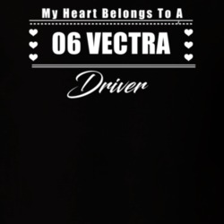 My Heart Belongs To A 2006 Vectra Driver Dark Color T Shirt
