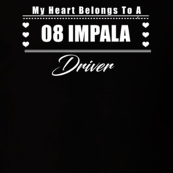 My Heart Belongs To A 2008 Impala Driver Dark Color T Shirt