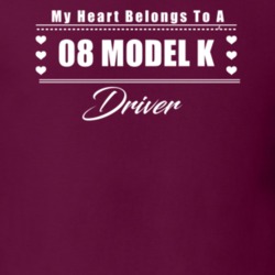 My Heart Belongs To A 1908 Model K Driver Dark Color T Shirt