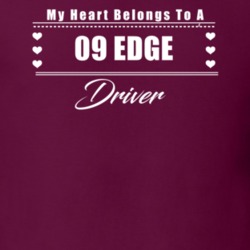 My Heart Belongs To A 2009 Edge Driver Dark Color T Shirt