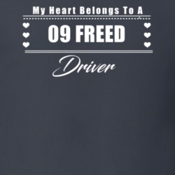 My Heart Belongs To A 2009 Freed Driver Dark Color T Shirt