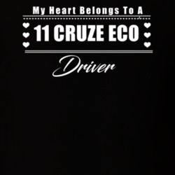 My Heart Belongs To A 2011 Cruze Eco Driver Dark Color T Shirt