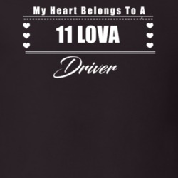 My Heart Belongs To A 2011 Lova Driver Dark Color T Shirt