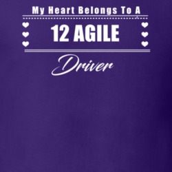 My Heart Belongs To A 2012 Agile Driver Dark Color T Shirt