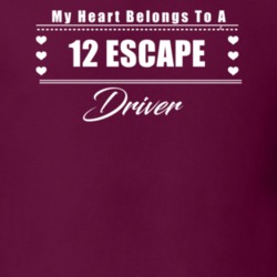 My Heart Belongs To A 2012 Escape Driver Dark Color T Shirt