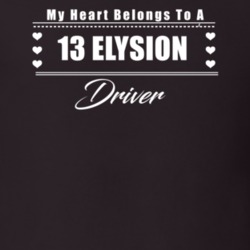 My Heart Belongs To A 2013 Elysion Driver Dark Color T Shirt