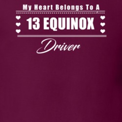 My Heart Belongs To A 2013 Equinox Driver Dark Color T Shirt