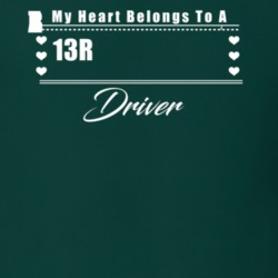 My Heart Belongs To A 2013 Trailblazer Driver Dark Color T Shirt