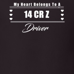 My Heart Belongs To A 2014 Cr Z Driver Dark Color T Shirt