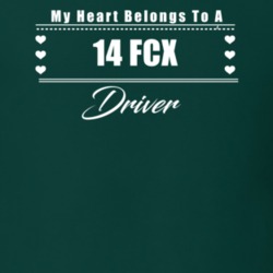 My Heart Belongs To A 2014 Fcx Driver Dark Color T Shirt