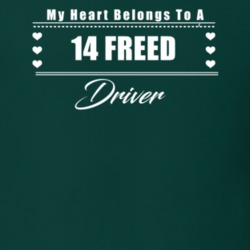 My Heart Belongs To A 2014 Freed Driver Dark Color T Shirt