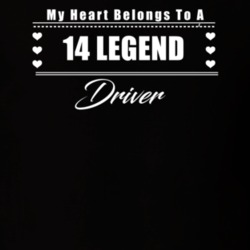 My Heart Belongs To A 2014 Legend Driver Dark Color T Shirt