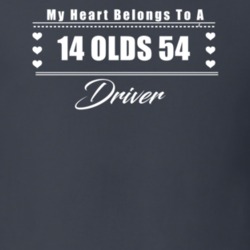 My Heart Belongs To A 1914 Olds 54 Driver Dark Color T Shirt