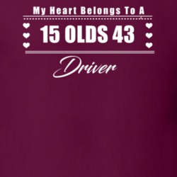 My Heart Belongs To A 1915 Olds 43 Driver Dark Color T Shirt