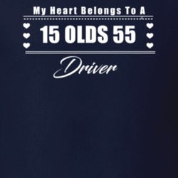 My Heart Belongs To A 1915 Olds 55 Driver Dark Color T Shirt