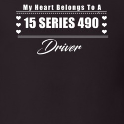 My Heart Belongs To A 1915 Series 490 Driver Dark Color T Shirt