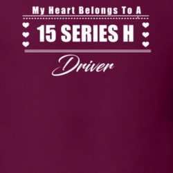 My Heart Belongs To A 1915 Series H Driver Dark Color T Shirt