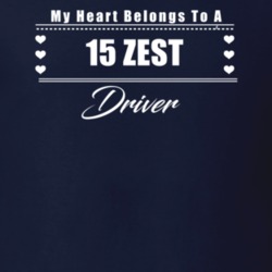 My Heart Belongs To A 2015 Zest Driver Dark Color T Shirt