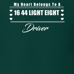 My Heart Belongs To A 1916 44 Dark Eight Driver Dark Color T Shirt