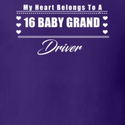 My Heart Belongs To A 1916 Baby Grand Driver Dark Color T Shirt