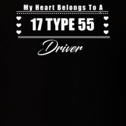 My Heart Belongs To A 1917 Type 55 Driver Dark Color T Shirt