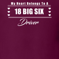 My Heart Belongs To A 1918 Big Six Driver Dark Color T Shirt