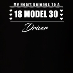 My Heart Belongs To A 1918 Model 30 Driver Dark Color T Shirt