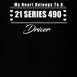 My Heart Belongs To A 1921 Series 490 Driver Dark Color T Shirt