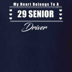 My Heart Belongs To A 1929 Senior Driver Dark Color T Shirt