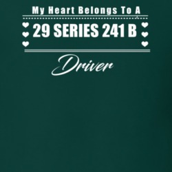 My Heart Belongs To A 1929 Series 241 B Driver Dark Color T Shirt