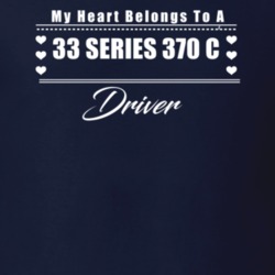 My Heart Belongs To A 1933 Series 370 C Driver Dark Color T Shirt