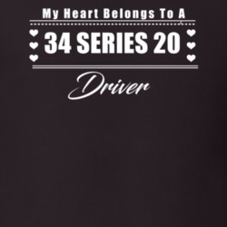 My Heart Belongs To A 1934 Series 20 Driver Dark Color T Shirt
