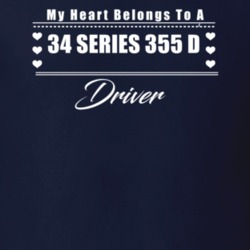 My Heart Belongs To A 1934 Series 355 D Driver Dark Color T Shirt