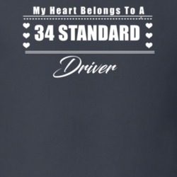My Heart Belongs To A 1934 Standard Driver Dark Color T Shirt