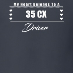 My Heart Belongs To A 1935 Cx Driver Dark Color T Shirt