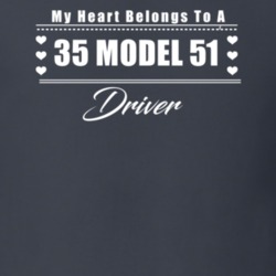 My Heart Belongs To A 1935 Model 51 Driver Dark Color T Shirt