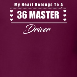 My Heart Belongs To A 1936 Master Driver Dark Color T Shirt