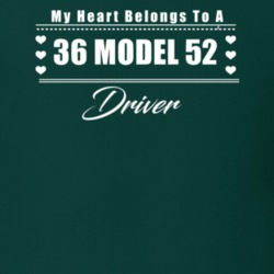 My Heart Belongs To A 1936 Model 52 Driver Dark Color T Shirt
