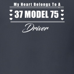My Heart Belongs To A 1937 Model 75 Driver Dark Color T Shirt
