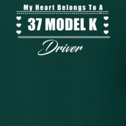 My Heart Belongs To A 1937 Model K Driver Dark Color T Shirt